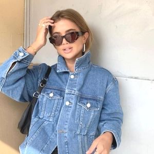 C/MEO Collective Belted Denim Jacket NEW